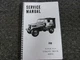 1951 1952 1953 1954 1955 1956 1957 Army M38A1 Truck Shop Service Repair Manual