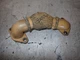 Caterpillar CAT C4.4 Diesel Engine EGR Exhaust Pipe 439-4298 Excavator 320F L 
