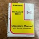Blaw-Knox KONTROL AGS-6.5 OPERATORS MANUAL & SERVICE INFORMATION GUIDE PAVER IR
