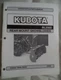 KUBOTA  REAR MOUNT SNOWBLOWER OPERATOR'S & PARTS MANUAL BL2660 12/93