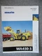 Komatsu WA450-3 WA 450-3 Wheel Loader Tractor Brochure Features Specifications