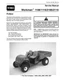 TORO 02-07 Workman 1100 1110 2100 2110 Service Manual: 194 Pages Coil Bound