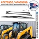 Wiper Arm Blade Kit 47778552 47405956 For CASE SV300 SR210 SR130 TV380 TR270