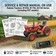 KUBOTA B1550 B1750 B2150 TRACTOR SERVICE REPAIR WORKSHOP MANUAL ON USB