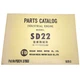 Nissan PSD24-37904 173463 Genuine OEM Industrial Engine SD22 Parts Catalog