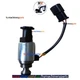 Solenoid Valve 714-11-16830 for Komatsu WA100-3 WA120-3 WA150-3 WA180-3 WA200-3