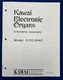 Original Kawai Electronic Organ Schematic Diagrams Manual / E37C E44C
