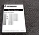 Mitsubishi FG30K Forklift Chassis Mast Options Service Repair Manual 30001-Up