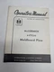 INTERNATIONAL HARVESTER OPERATOR'S MANUAL MCCORMICK 4-FTC43 MOLDBOARD PLOW