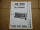 Gehl HA1200 Hay Attachment Parts Manual Catalog book 3/80