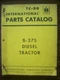IH Farmall Mccormick International B275 Diesel Parts Manual