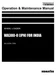 Komatsu WA380-8 JPN For India Wheel Loader Operators Manual SN 16793-17004