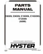 Hyster E80XN E90XN E100XN E100XNS E120XN A099 Forklift Parts Catalog Manual PDF