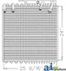 Oil Cooler RE66573 fits John Deere 8100 8100T 8110 8110T 8200 8200T 8210 8210T