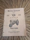 Minneapolis Moline ZA ZAU ZAS ZAN ZAE Tractor Farming Repair Catalog R-1072D