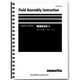 Komatsu WA600-3 Wheel Loader Field Assembly Instruction SN 50001 and UP Print...