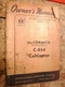 1949 INTERNATIONAL HARVESTER MCCORMICK C-254 CULTIVATOR OWNERS MANUAL PARTS LIST