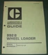 CAT CATERPILLAR 992B WHEEL LOADER LUBRICATION & MAINTENANCE MANUAL S/N 25K1170-