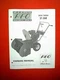 REO WHEEL HORSE SNOWTHROWER SNOWBLOWER MODEL ST-268 OWNER WITH PARTS MANUAL