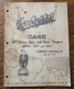 Case BP BP4N BP4 Beet & Bean Planter Parts Catalog Manual Book ORIGINAL 1953 Abe