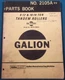 GALION 8-12 10-14 TON TANDEM ROLLER COMPACTOR PARTS MANUAL BOOK S/N 38774-58061