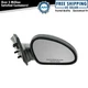 TRQ Manual Mirror Right for Mercury Tracer Ford Escort 4 Door