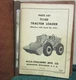 Allis-Chalmers Parts Lists/Catalogs Tractors Trucks Diesel Units Gradebuilders..