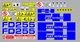 Fiat-Hitachi FD 255 adhesive decals, Complete kit