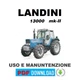 LANDINI 13000 MK2 Tractor User Manual Maintenance Instruction Booklet CD