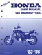 OEM Service Shop Manual 1983-1986 Honda V65 VF1100C VF1100 Magna 1100 COMB BOUND