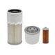 New Filter KIT AIR/FUEL/OIL FITS Yanmar Tractor YMG1800 YMG1800D YM186 YM186D
