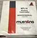 MUSTANG MTL16 TRACK LOADER SKID STEER SERVICE REPAIR MANUAL OEM