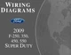 2009 Ford Truck F250-F550, Super Duty Wiring Diagrams Manual