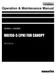 Komatsu WA150-5 JPN FOR CANOPY Wheel Loader Operators Manual SN 77127-up