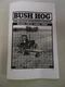 BUSH HOG DM70, DM80, DM90 DISC MOWER (Reprint) OPERATOR'S MANUAL