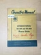 International UC-221 UC-263 Power Units Factory Operators Manual