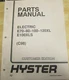 Hyster E70-80-100-120XL Parts Manual Hy-E7080100120XL
