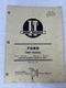 I&T SHOP SERVICE FORD SHOP MANUAL FO-31 SERIES 2000 3000 4000 🇺🇸1986
