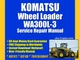 Komatsu WA300L-3 Wheel Loader Service Repair Manual