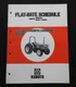 1984-90 KUBOTA L5450DT L5450DTH L5450DTHC TRACTOR FLAT RATE SCHEDULE MANUAL 1100