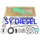 6D31 6D31T overhaul gasket kit for Mitsubishi engine Kato HD400 HD820 excavator
