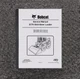 Bobcat S770 Skid Steer Loader Shop Service Repair Manual Book S/N A3P411001 & Up