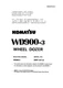Komatsu WD900-3 Wheel Dozer Bulldozer Repair Shop Service Manual Workshop Book
