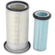 Air Filter 600-181-6550 600-181-6560 For Komatsu Wheel Loader WA120-3L WA120-3MC
