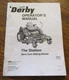 Simplicity DERBY STALLION ZT2354 Zero Turn Riding Mower Operators Manual 1822408