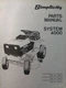 Simplicity 4008 4208 4108 Lawn Tractor  Mow Parts Manual 1690173 1690174 1690176