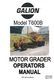 GALION T600B OPERATORS 2120R1