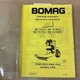 Bomag BW172 D-2/AD-2/PD-2/PDB-2 OPERATING MAINTENANCE MANUAL OPERATION COMPACTOR