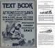 Orig. 31 Page "Text Book of Atkins Saws", 1927 Edition - 31 Pages - mjdtoolparts