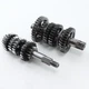 1988-1997 OEM KAWASAKI KX80 KX100 Transmission Gears Shaft